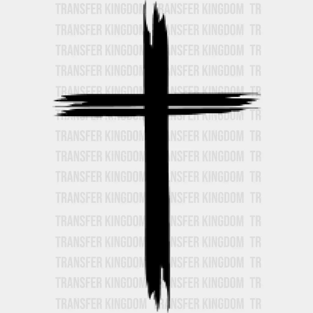 Cross Christian - Church Design Dtf Heat Transfer