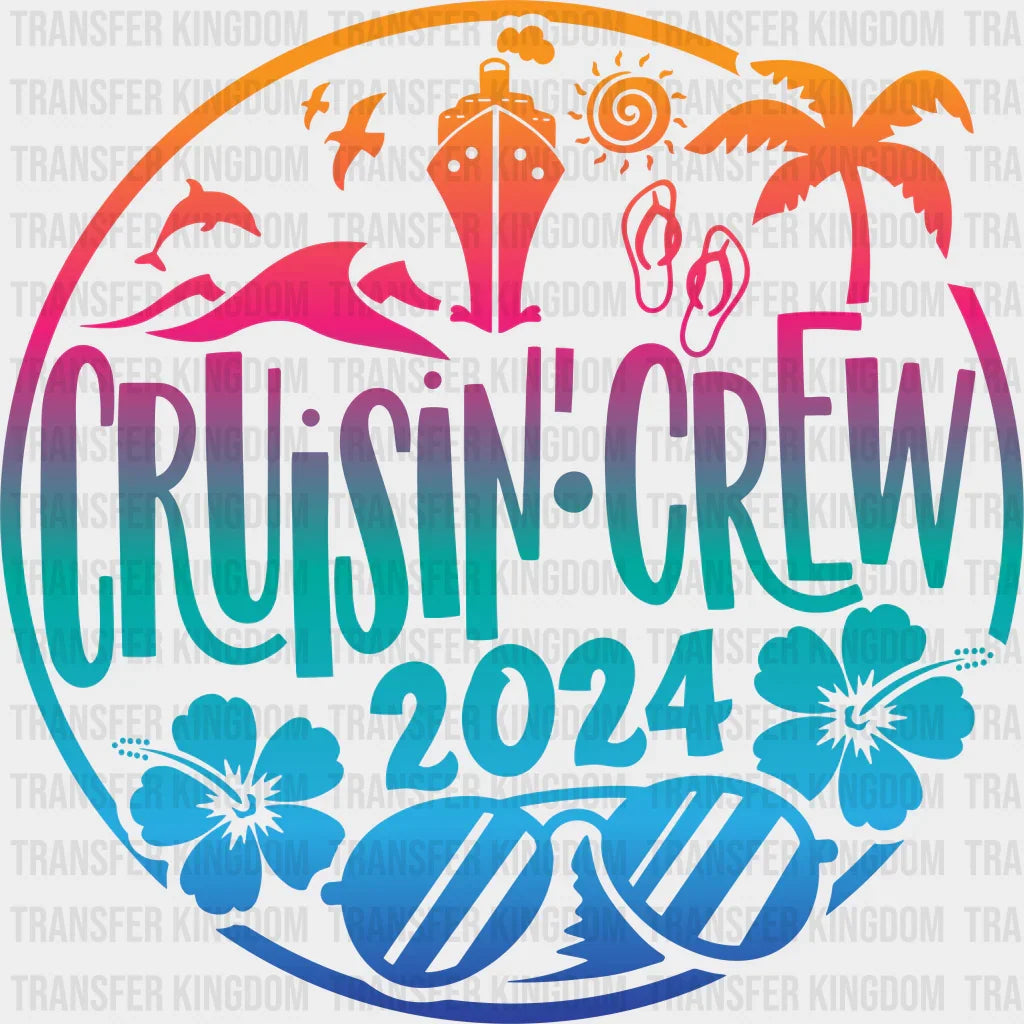 Cruisin’ Crew - Family Trip Dtf Transfer