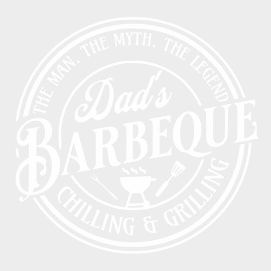Dad's Barbeque - BBQ DTF Transfers transfer-kingdom Light Color Design (See Imaging)