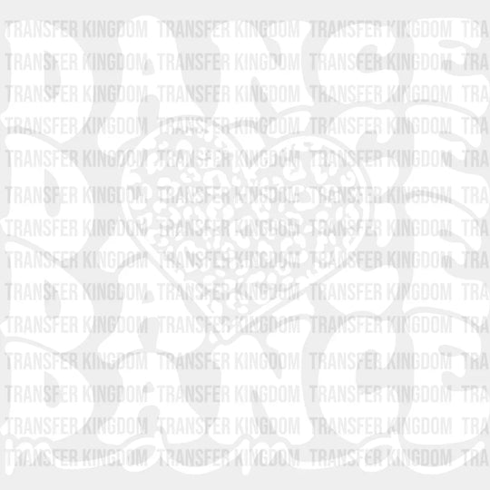 Dance Heart Design - Dancing Dtf Heat Transfer Unisex S & M (10’’) / Light Color See Imaging