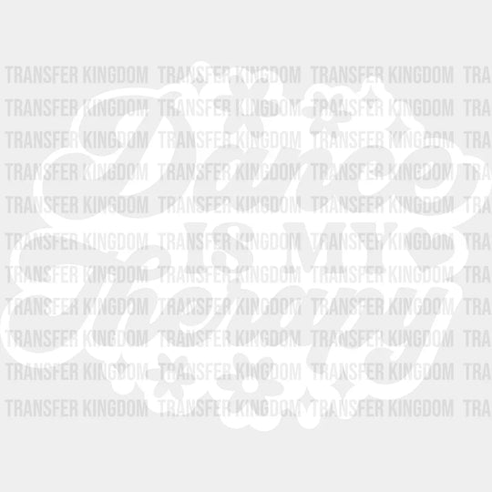 Dance Is My Therapy - Dancing Dtf Heat Transfer Unisex S & M (10’’) / Light Color Design See Imaging