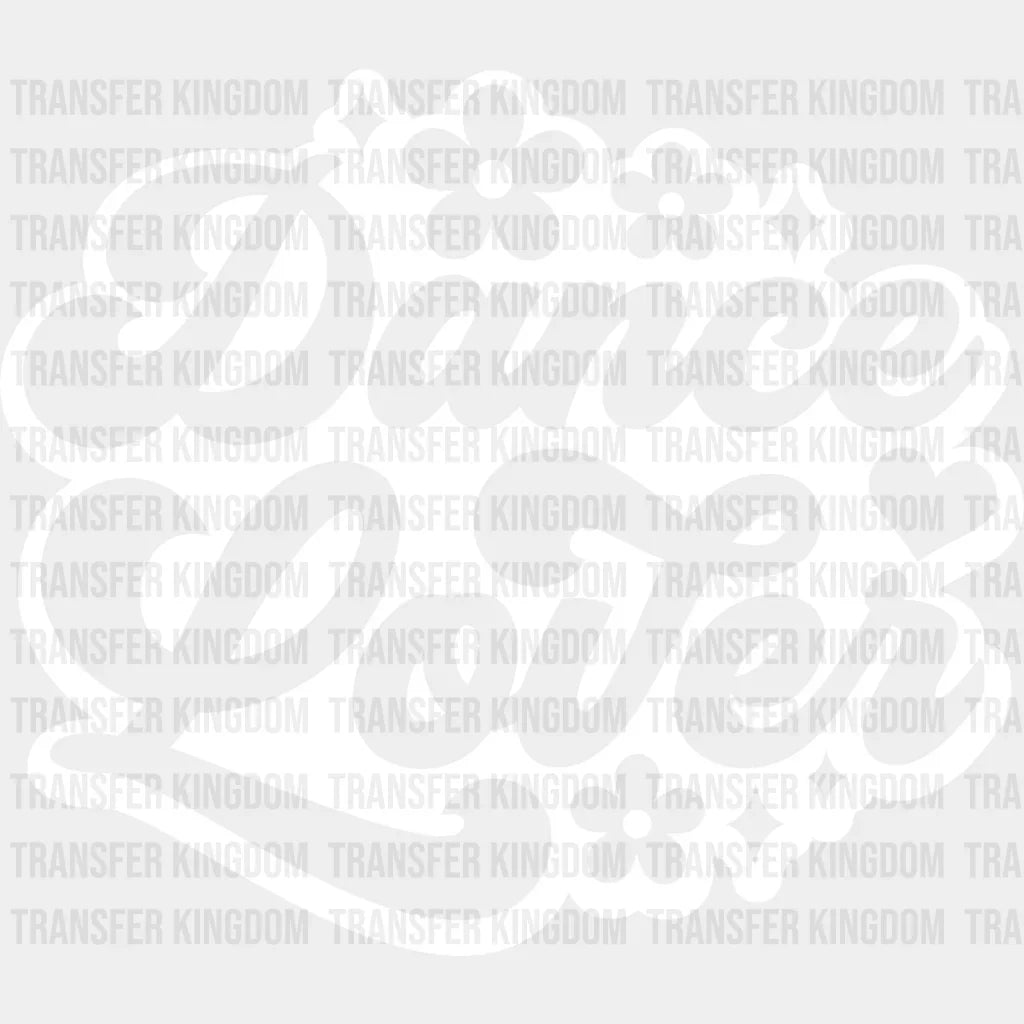 Dance Lover - Dancing Dtf Heat Transfer Unisex S & M (10’’) / Light Color Design See Imaging