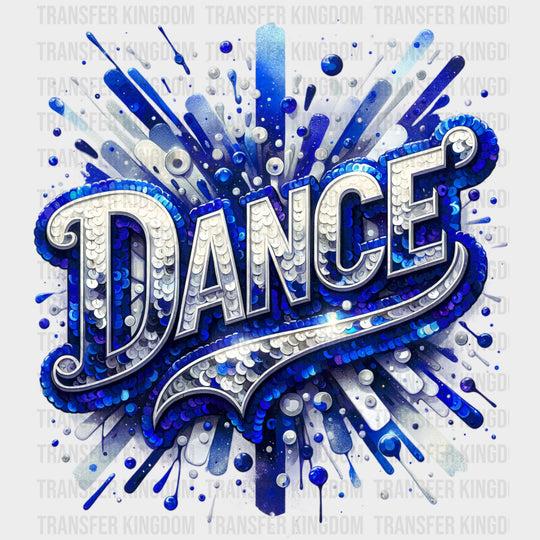 Dance Navy Blue - Dancing DTF Transfers