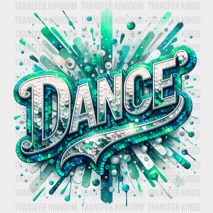 Dance Teal - Dancing DTF Transfers