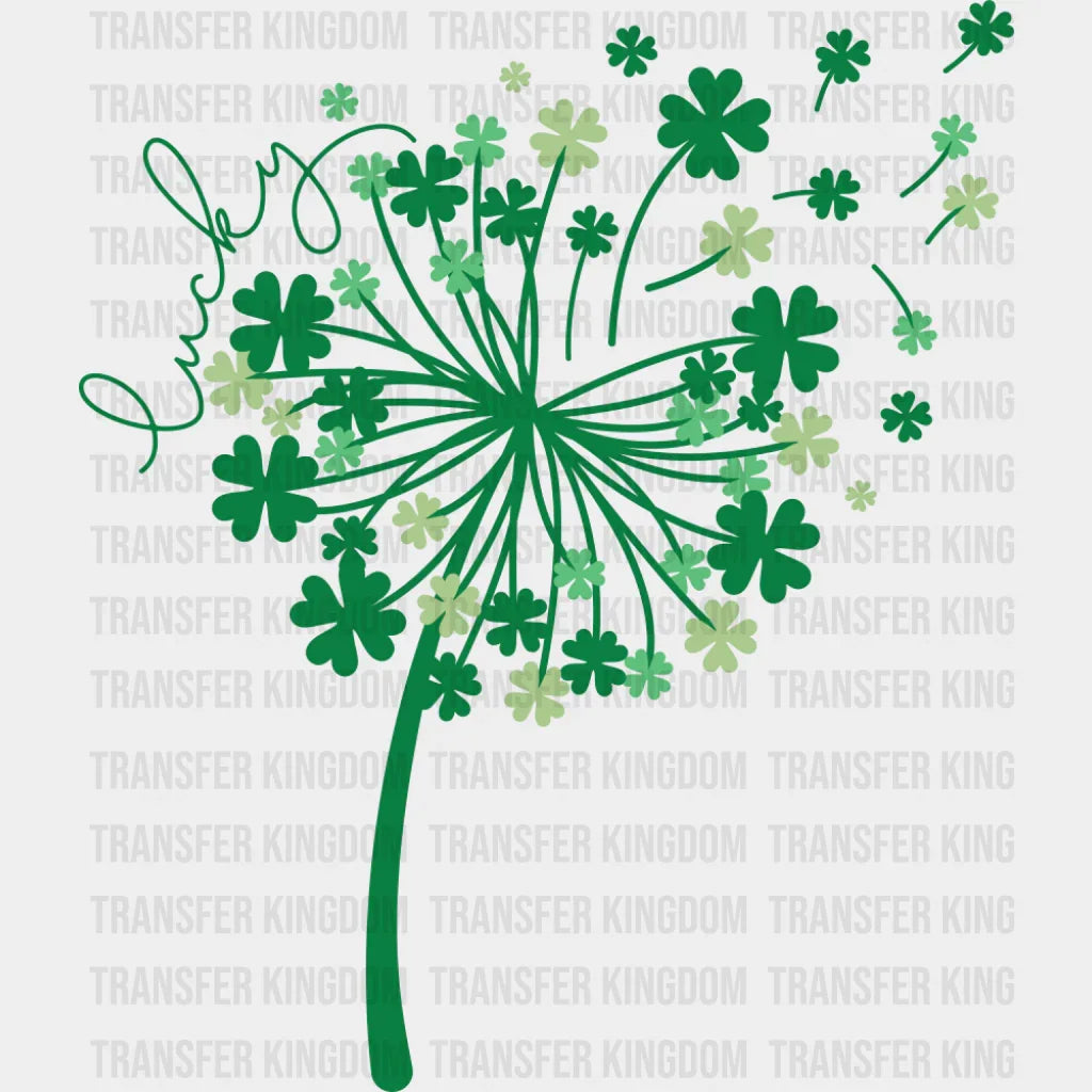 Dandelion Clovers - St. Patrick’s Day DTF Transfer
