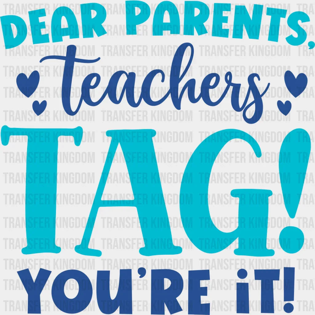 Dear Parents Teachers - Dtf Heat Transfer