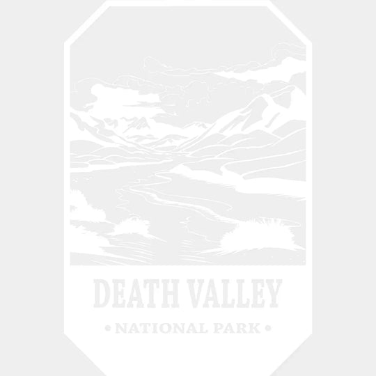 Death Valley National Park Design - Parks Dtf Transfers Unisex S & M (10’) / Light Color See Imaging