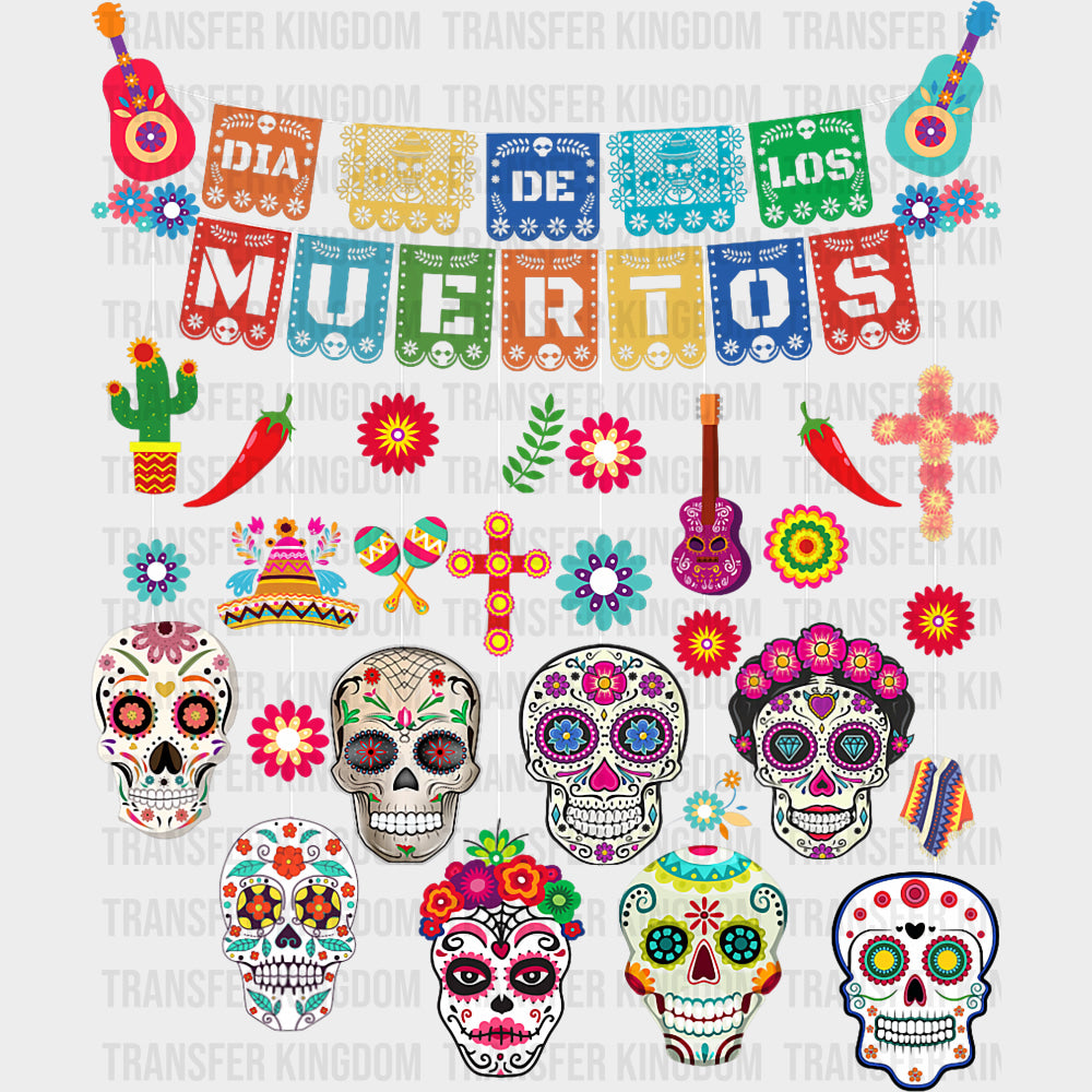 Día De Los Muertos - Day of the Dead DTF Transfers