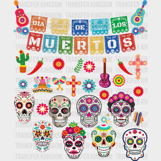 Día De Los Muertos - Day of the Dead DTF Transfers