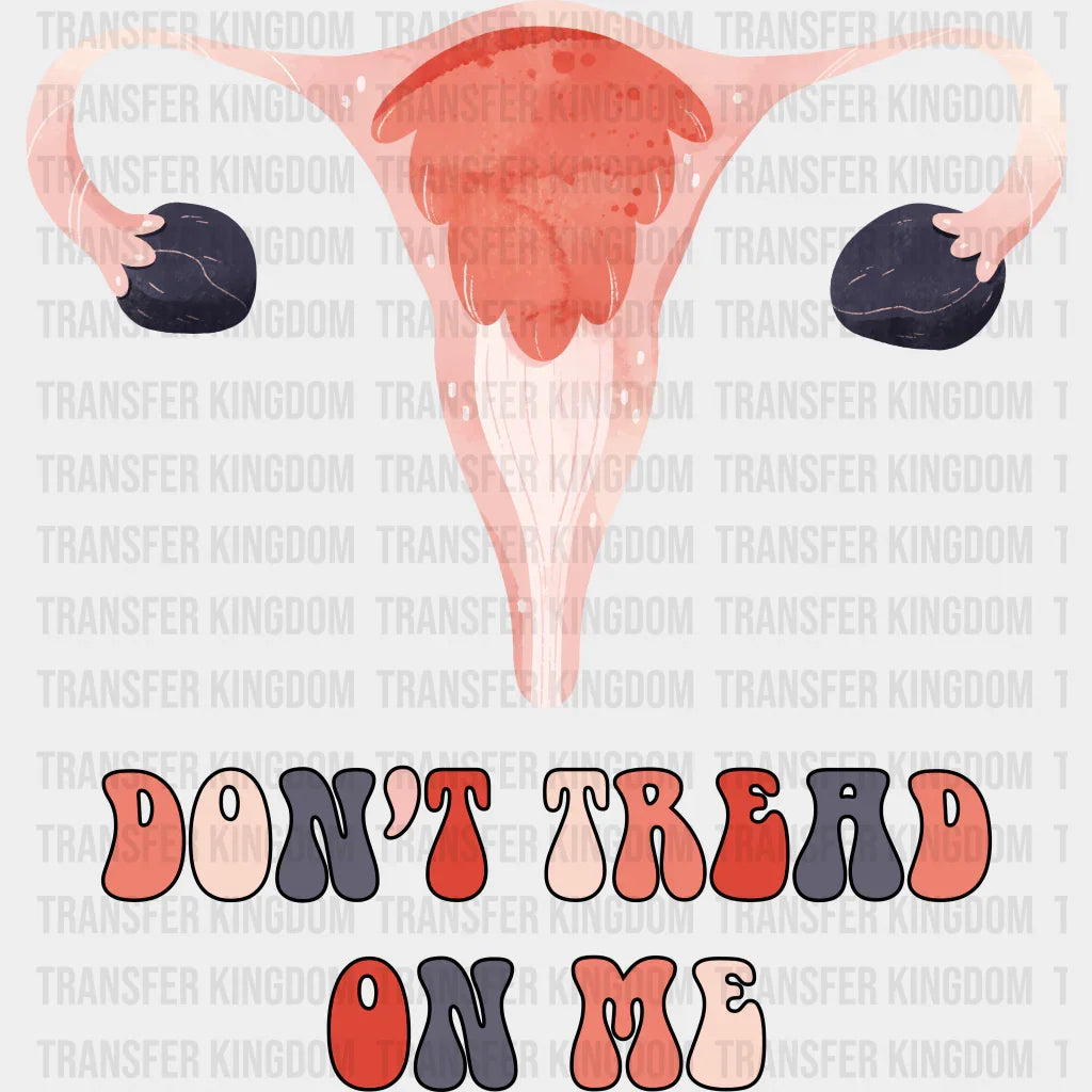 Dont Tread On Me Design - Dtf Heat Transfer Unisex S & M ( 10 )