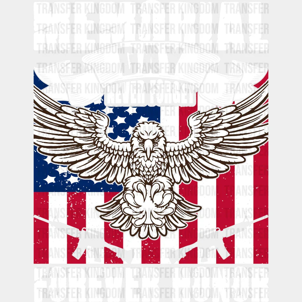 Eagle Memorial Day- Memorial Day DTF Transfer - Transfer Kingdom
