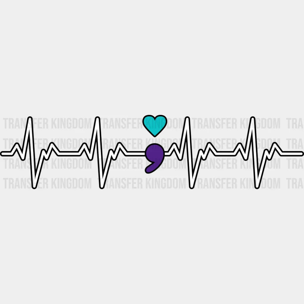 ECG - Suicide Awareness DTF Transfer