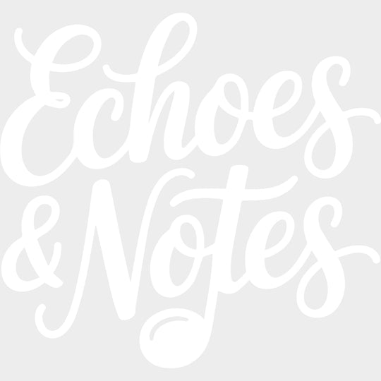 Echoes & Notes - Music DTF Transfers - Adult Unisex - S & M (10’’) / Light Color Design (See Imaging)