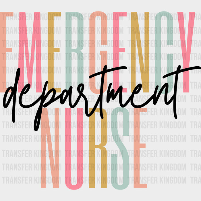 Emergency Nurse Department - ER Nurse DTF Transfers