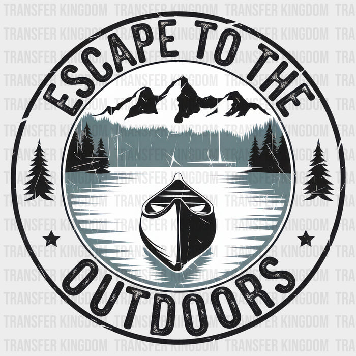 Escape To The Outdoors - Hiking DTF Transfers