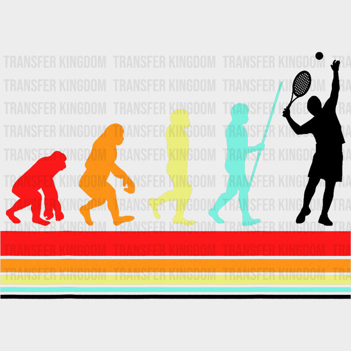 Evolution - Tennis DTF Transfers