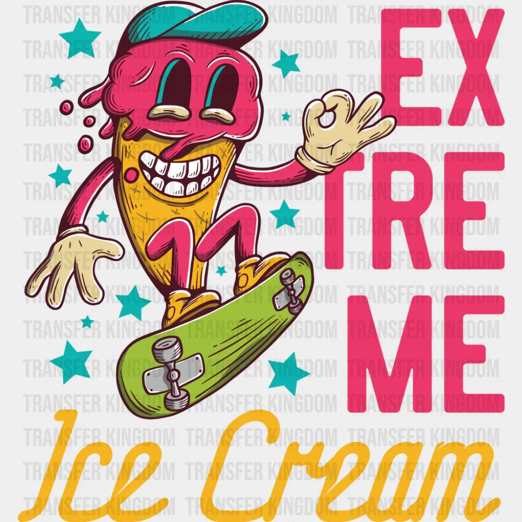 Extreme Ice Cream - Funny DTF Transfer