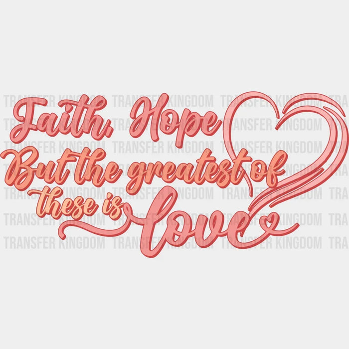 Faith Hope DTF Transfers