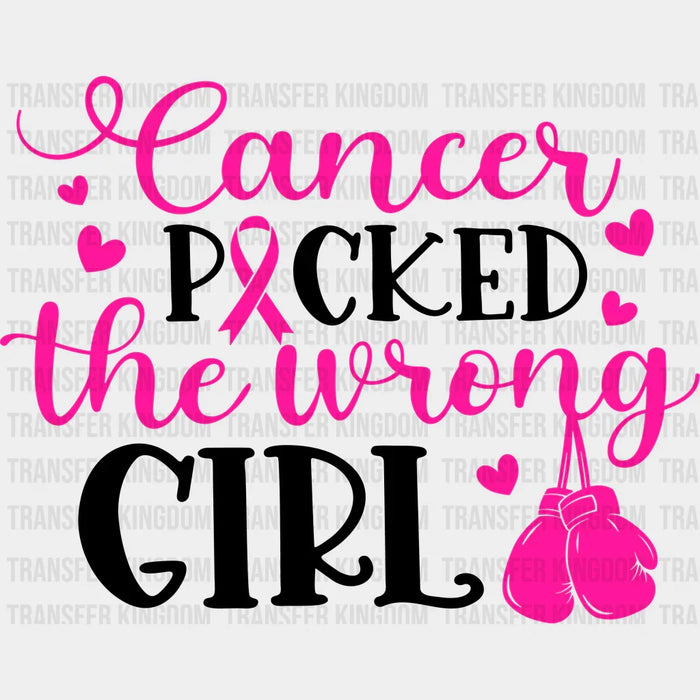 Faith Over Fear Cancer Support Design - DTF heat transfer