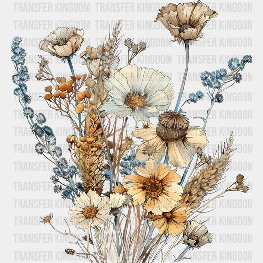 Fall Flowers Fall DTF Transfer