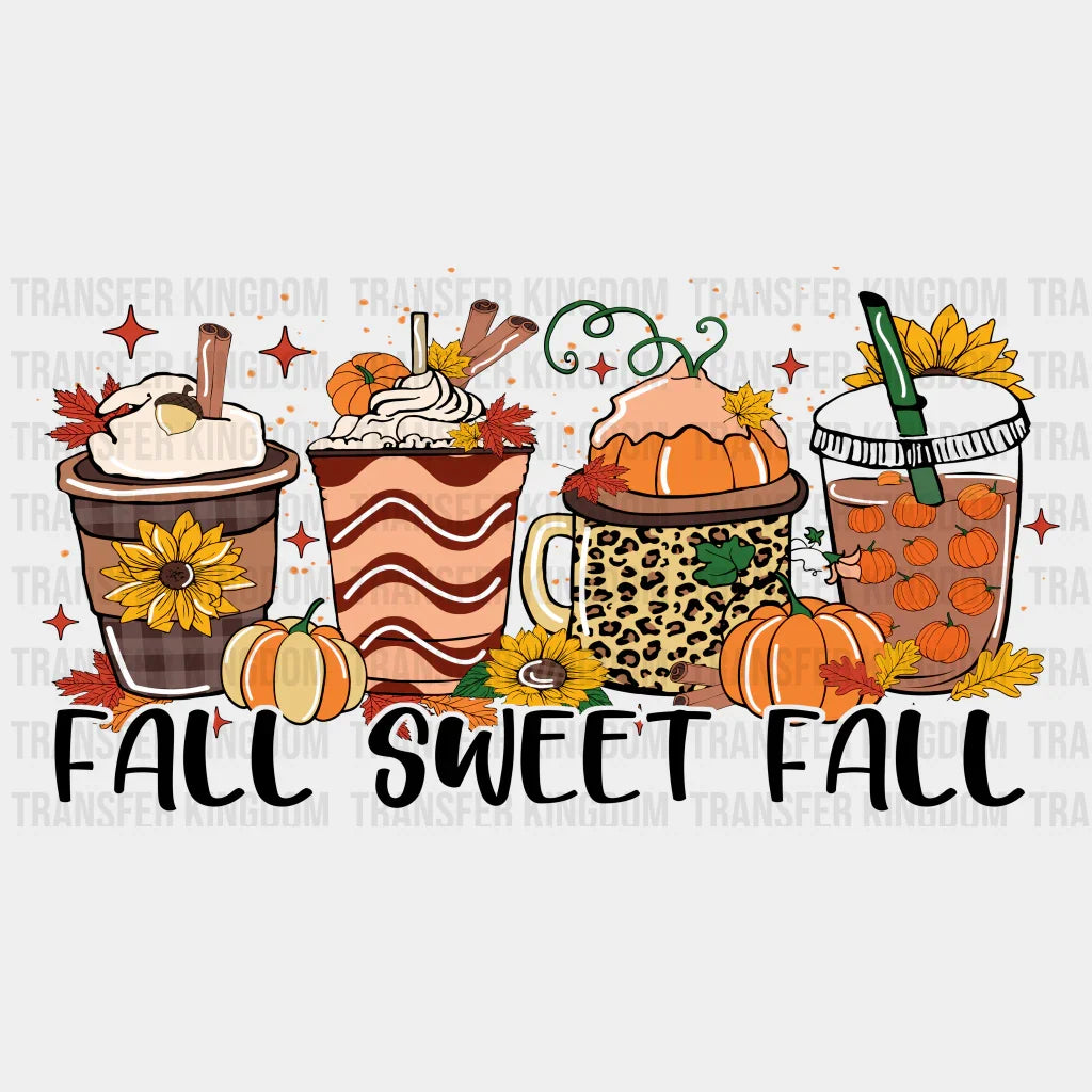 Fall Sweet - Cup Wrap Uv Sticker Permanent Dtf Decal