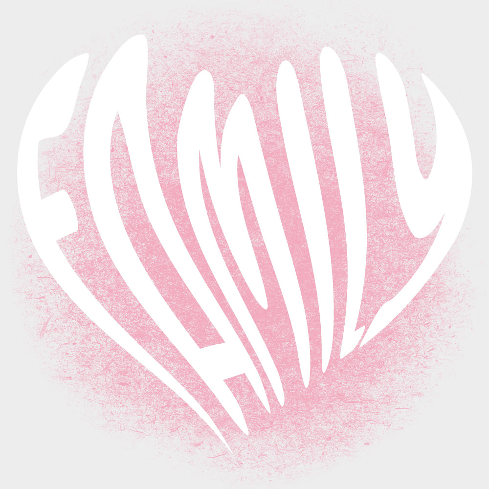 Family Distorted Design - Family DTF Transfers transfer-kingdom Light Color Design (See Imaging)