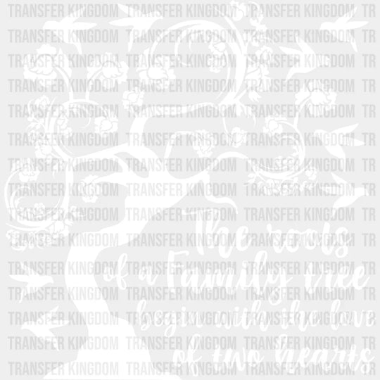 Family Roots Tree Design - Reunion Dtf Heat Transfer Unisex S & M (10’’) / Light Color See Imaging