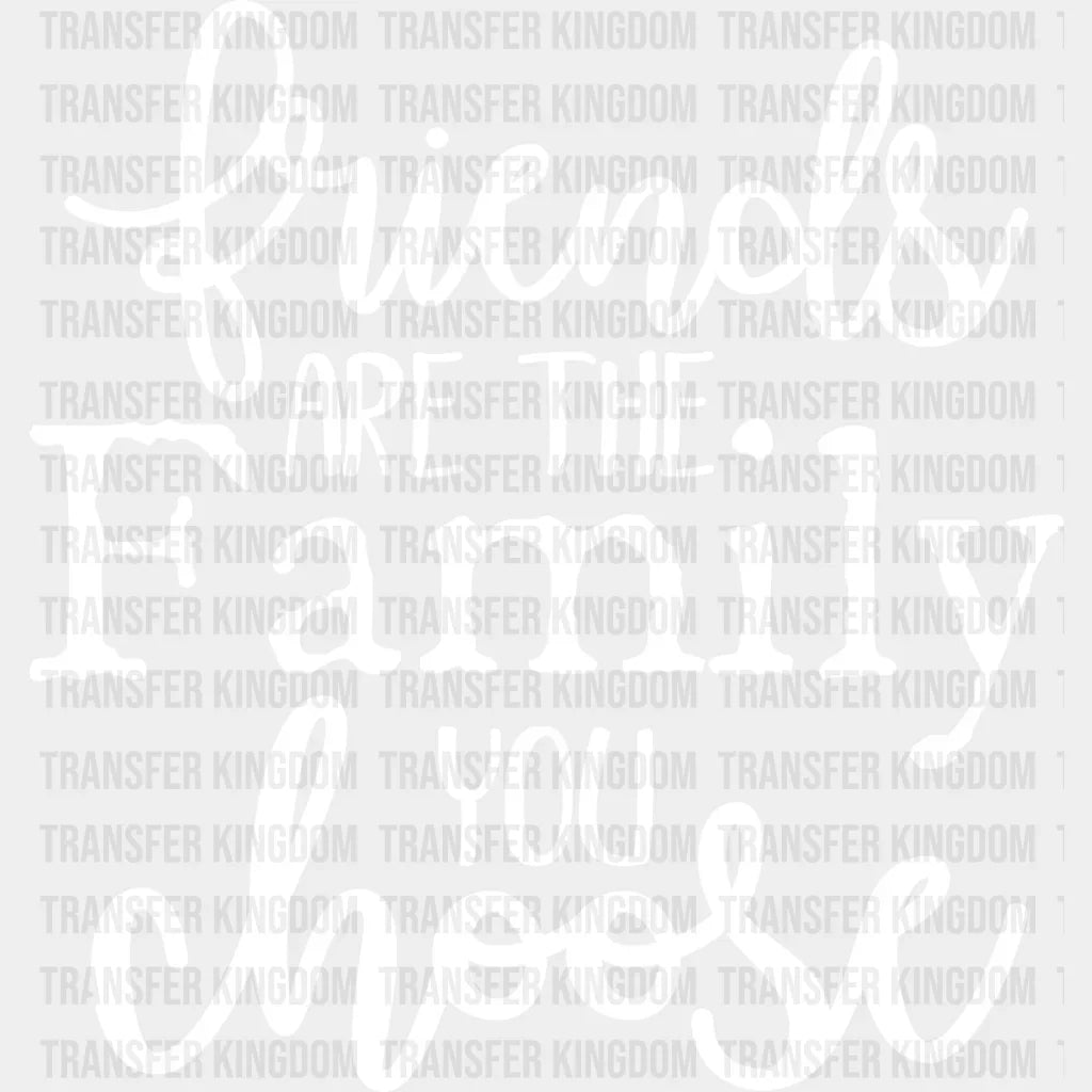 Family You Choose - Reunion Dtf Heat Transfer Unisex S & M (10’’) / Light Color Design See Imaging