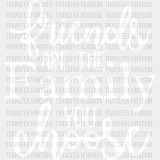 Family You Choose - Reunion Dtf Heat Transfer Unisex S & M (10’’) / Light Color Design See Imaging