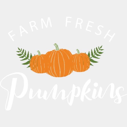 Farm Fresh Pumpkins Design - Dtf Heat Transfer