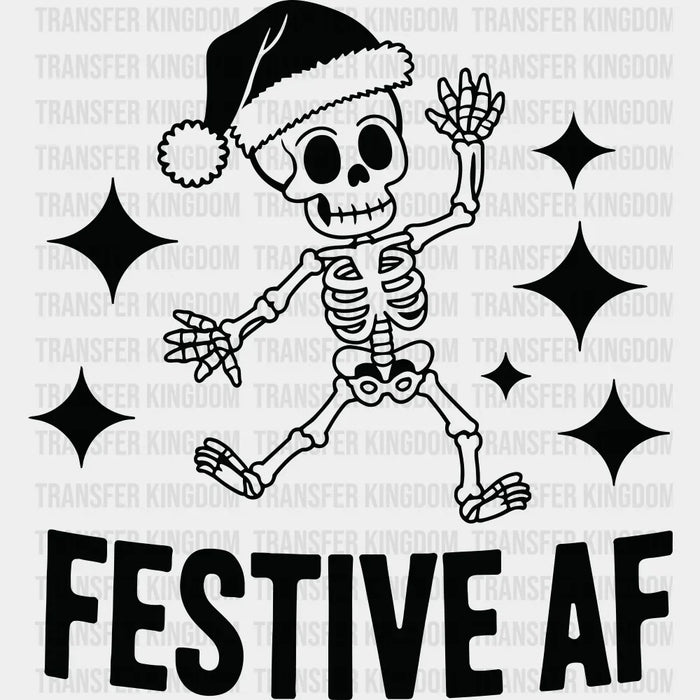 Festive AF - Christmas DTF Transfer