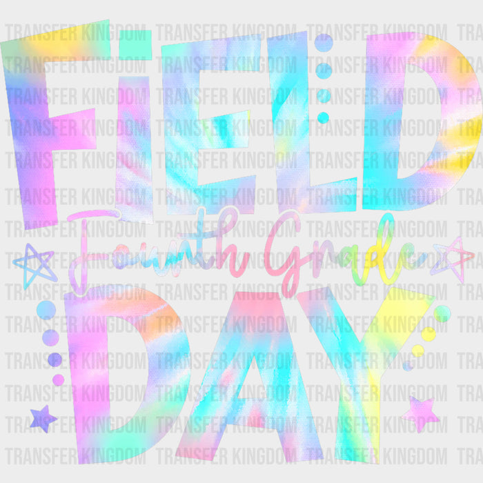 Field Day Fourth Grade Colorful - Field Trip DTF Transfers