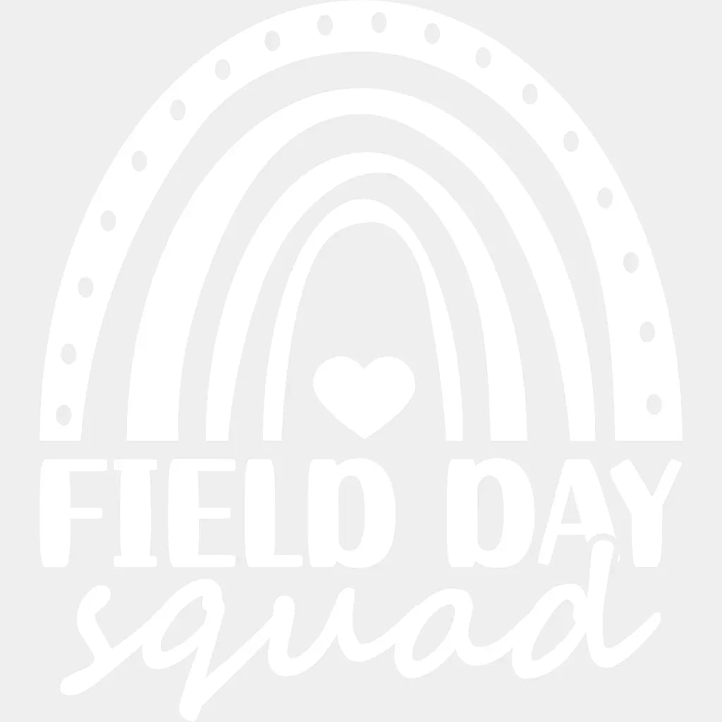 Field Day Squad B&W Design - Field Day DTF Transfer Adult Unisex - S & M (10’’) / Light Color Design (See Imaging)