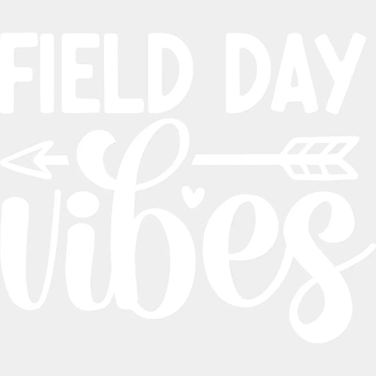 Field Day Vibes B&W Design - Field Day DTF Transfer Adult Unisex - S & M (10’’) / Light Color Design (See Imaging)