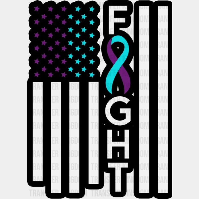 Fight - Suicide Awareness DTF Transfer