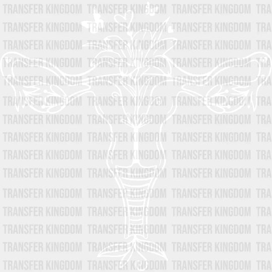 Floral Uterus Design - Dtf Heat Transfer
