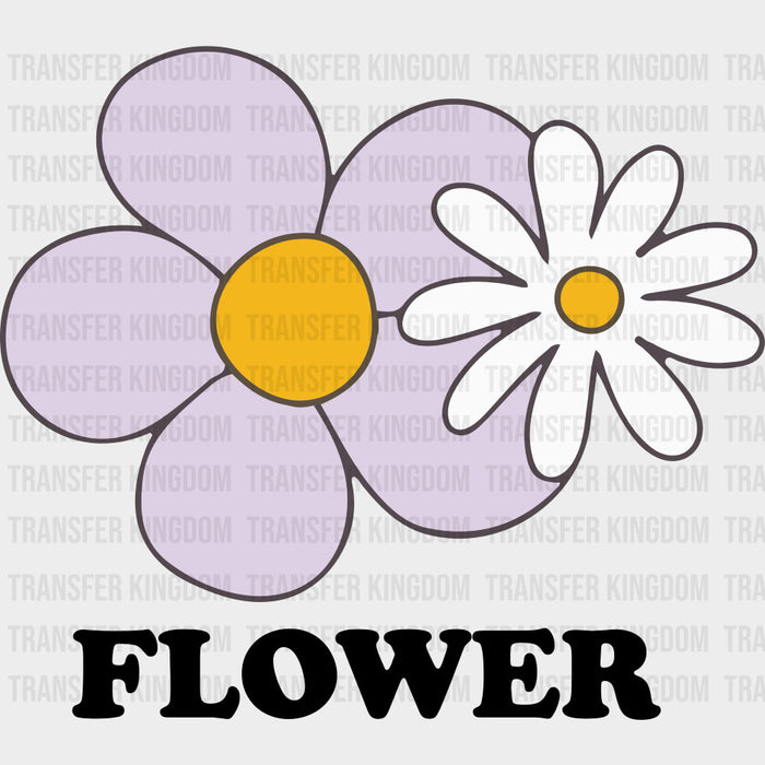 Flower - Mental Health DTF Transfers