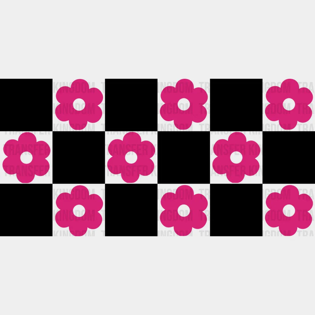 Flowers Uv Dtf Transfer Cup Wrap Sticker