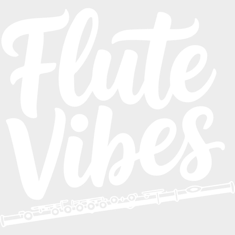 Flute Vibes - Music DTF Transfers - Adult Unisex - S & M (10’’) / Light Color Design (See Imaging)
