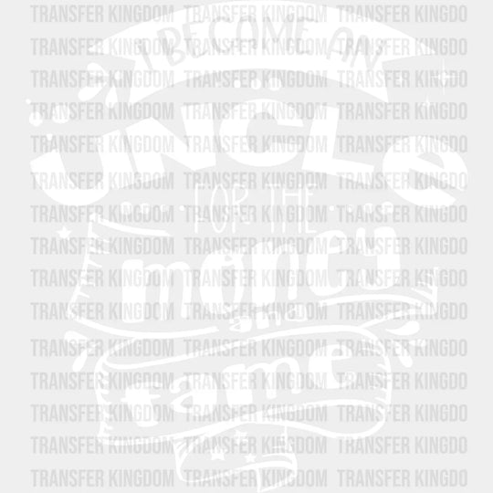 For The Money And Fame - Uncle Dtf Heat Transfer Unisex S & M (10’’) / Light Color Design See