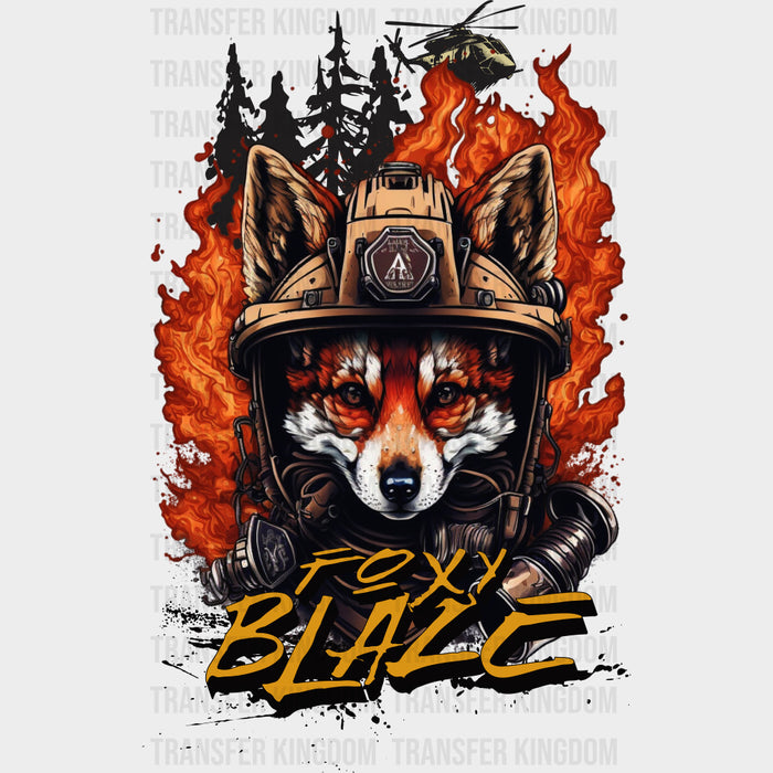 Foxy Blaze - Fire Department DTF Transfers