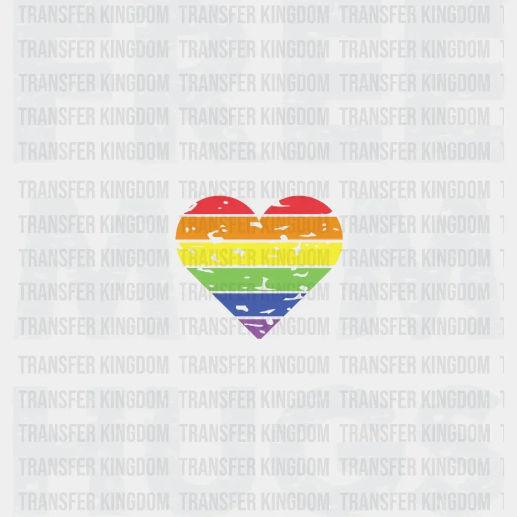 Free Mom Hugs Heart Rainbow - Lgbt Support Pride Design Dtf Heat Transfer