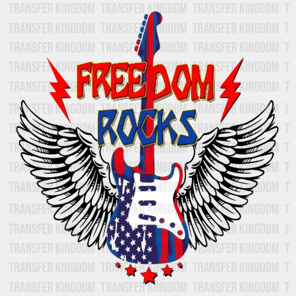 Freedom Rocks Dtf Transfer