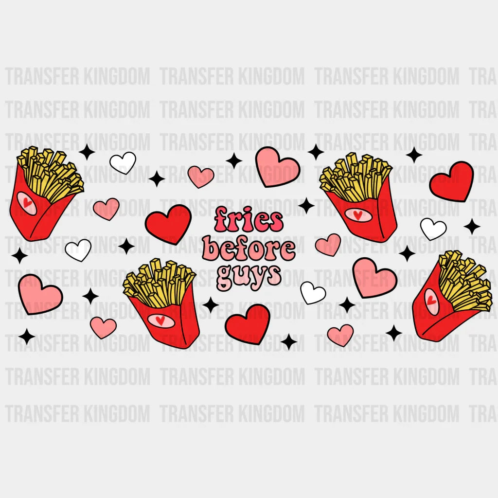 Fries Before Guys Uv Dtf Transfer Cup Wrap Sticker
