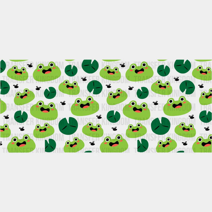 Frog Swamp UV DTF Transfer Cup Wrap UV DTF Sticker