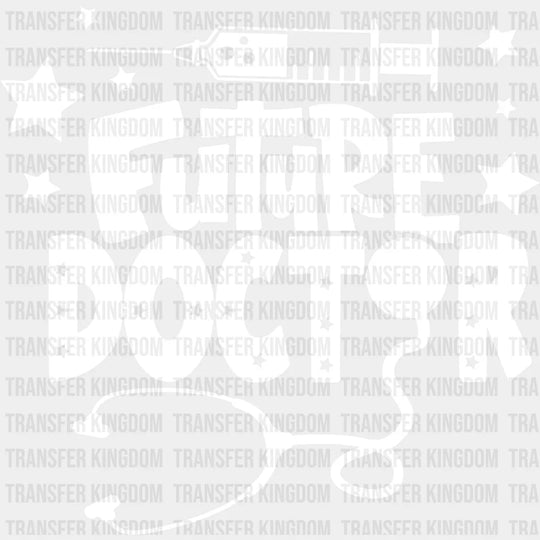 Future Doctor Syringe Design - Medical School Dtf Transfer Unisex S & M (10’’) / Light Color