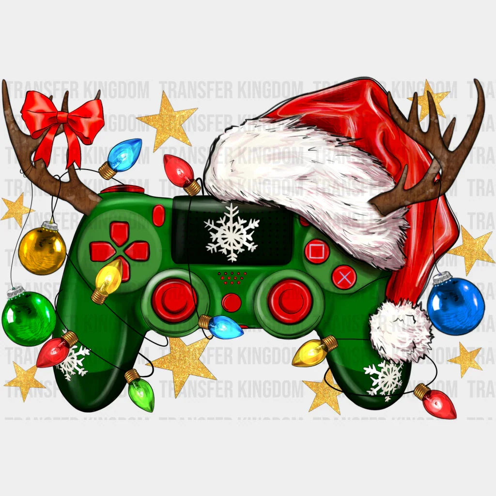 Gamer Christmas Design - Dtf Heat Transfer