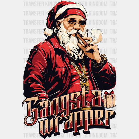 Gangsta Wrapper - Christmas DTF Transfer
