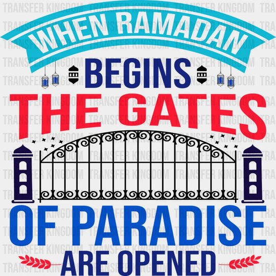 Gates Of Paradise - Muslim Dtf Transfer