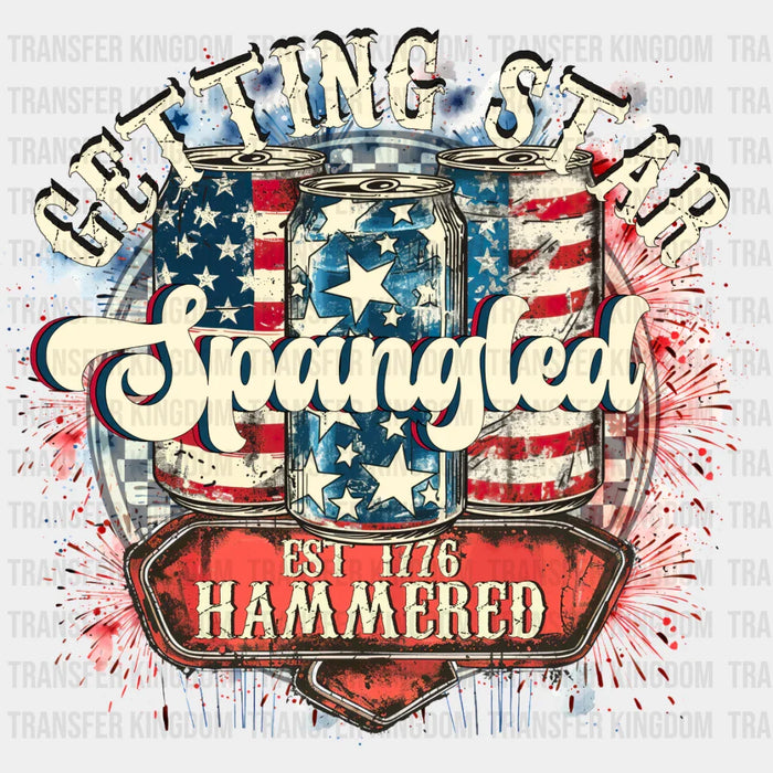 Getting Star Spangled - 4th Of July DTF Transfer